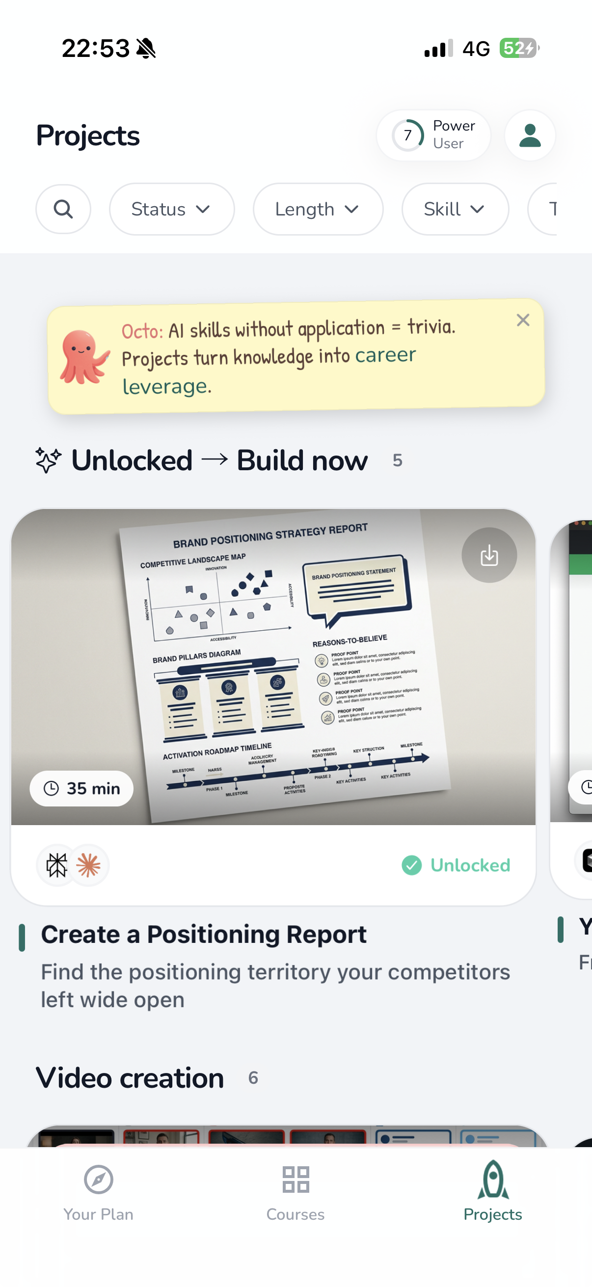 Turn Lessons into Projects